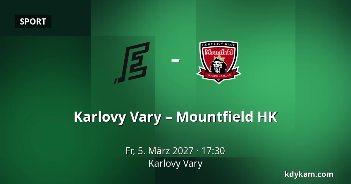 Karlovy Vary – Mountfield HK — Karlsbad