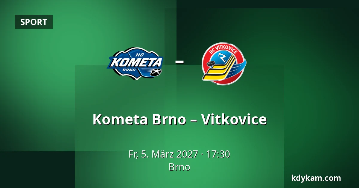 Kometa Brno – Vitkovice — Brünn
