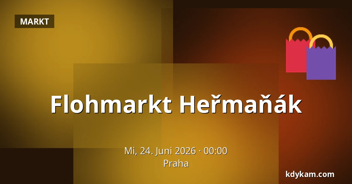 Flohmarkt Heřmaňák — Prag