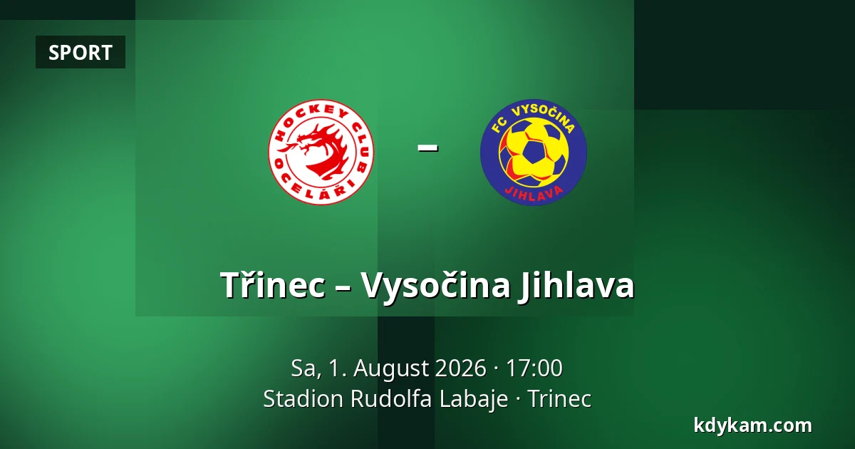Třinec – Vysočina Jihlava — Stadion Rudolfa Labaje, Trinec