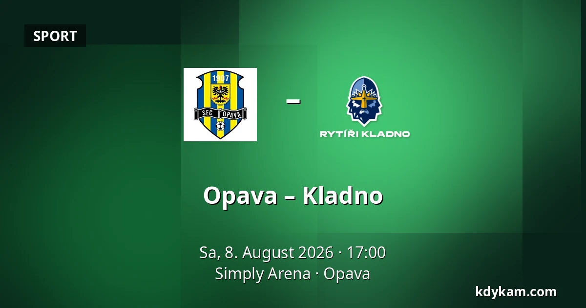 Opava – Kladno — Simply Arena, Opava