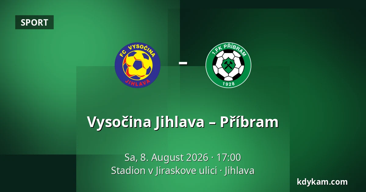 Vysočina Jihlava – Příbram — Stadion v Jiraskove ulici, Iglau
