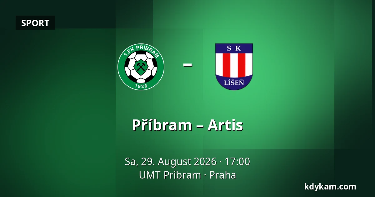 Příbram – Artis — UMT Pribram, Prag