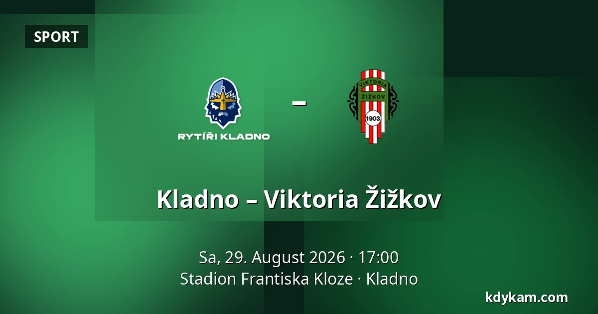 Kladno – Viktoria Žižkov — Stadion Frantiska Kloze, Kladno