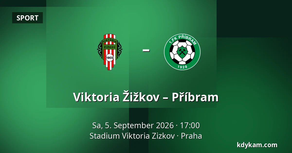 Viktoria Žižkov – Příbram — Stadium Viktoria Zizkov, Prag