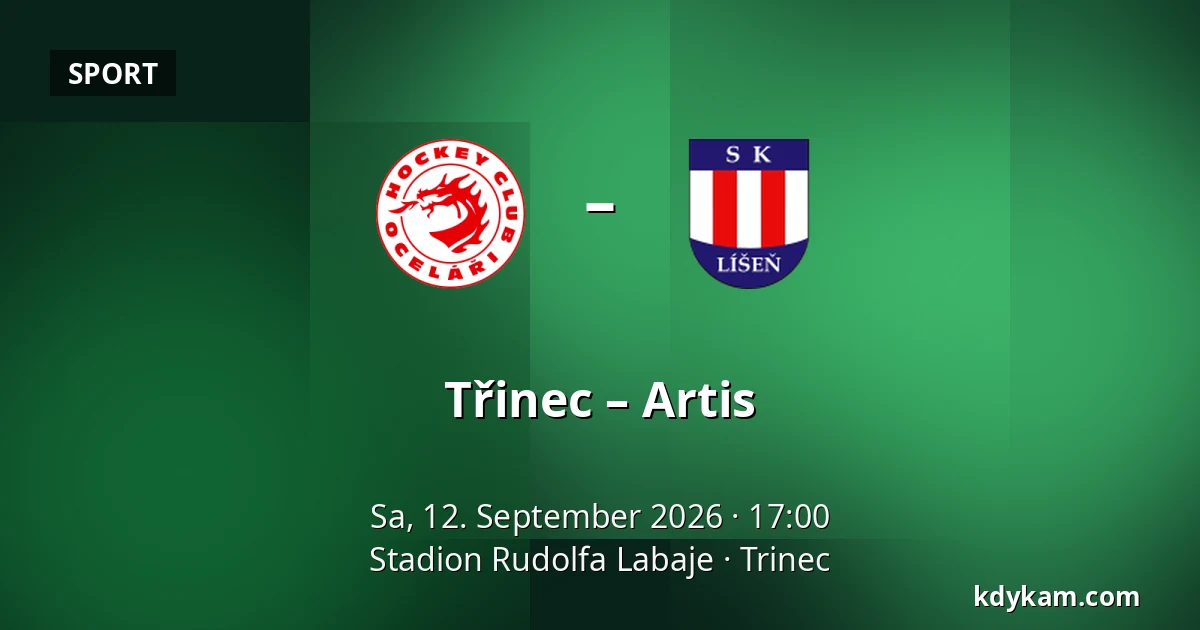 Třinec – Artis — Stadion Rudolfa Labaje, Trinec