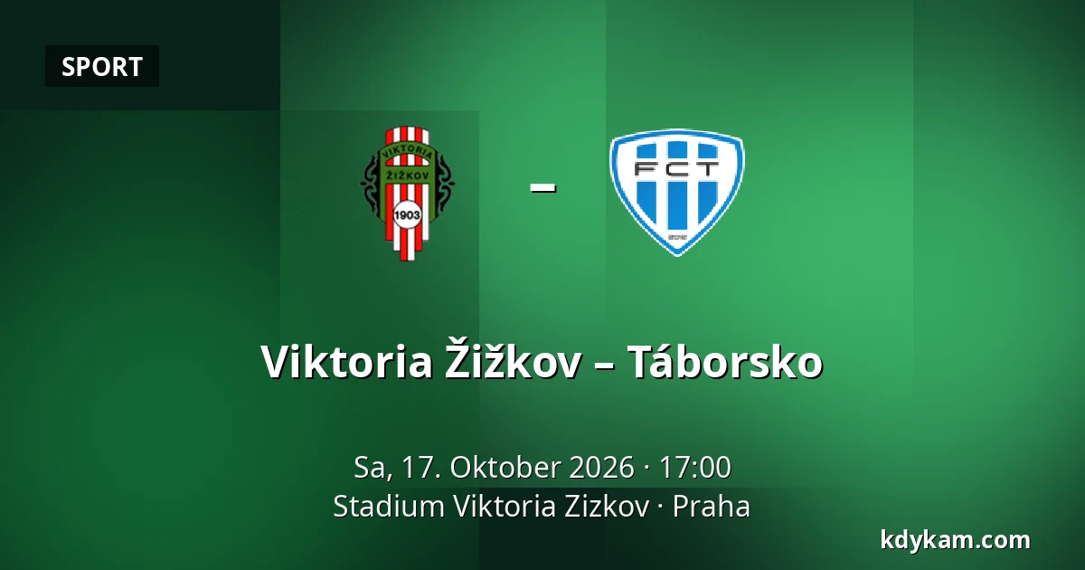 Viktoria Žižkov – Táborsko — FK Viktoria Žižkov, Prag