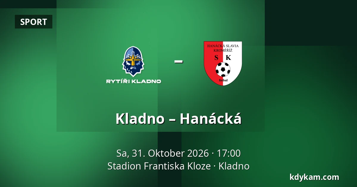 Kladno – Hanácká — Stadion Frantiska Kloze, Kladno