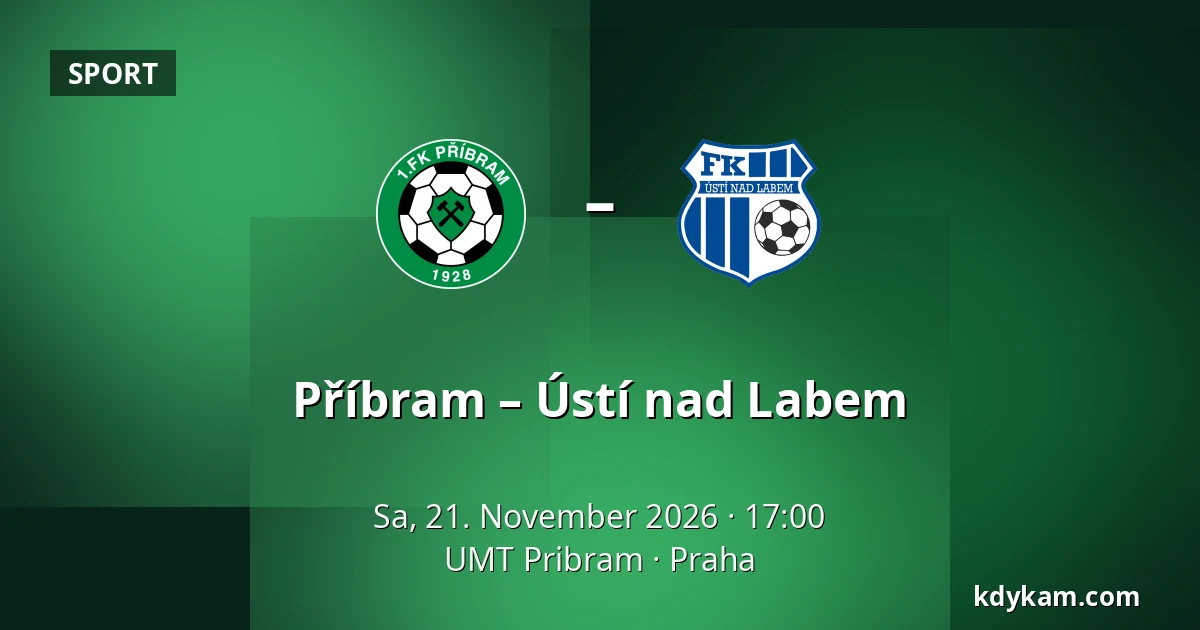 Příbram – Ústí nad Labem — UMT Pribram, Prag