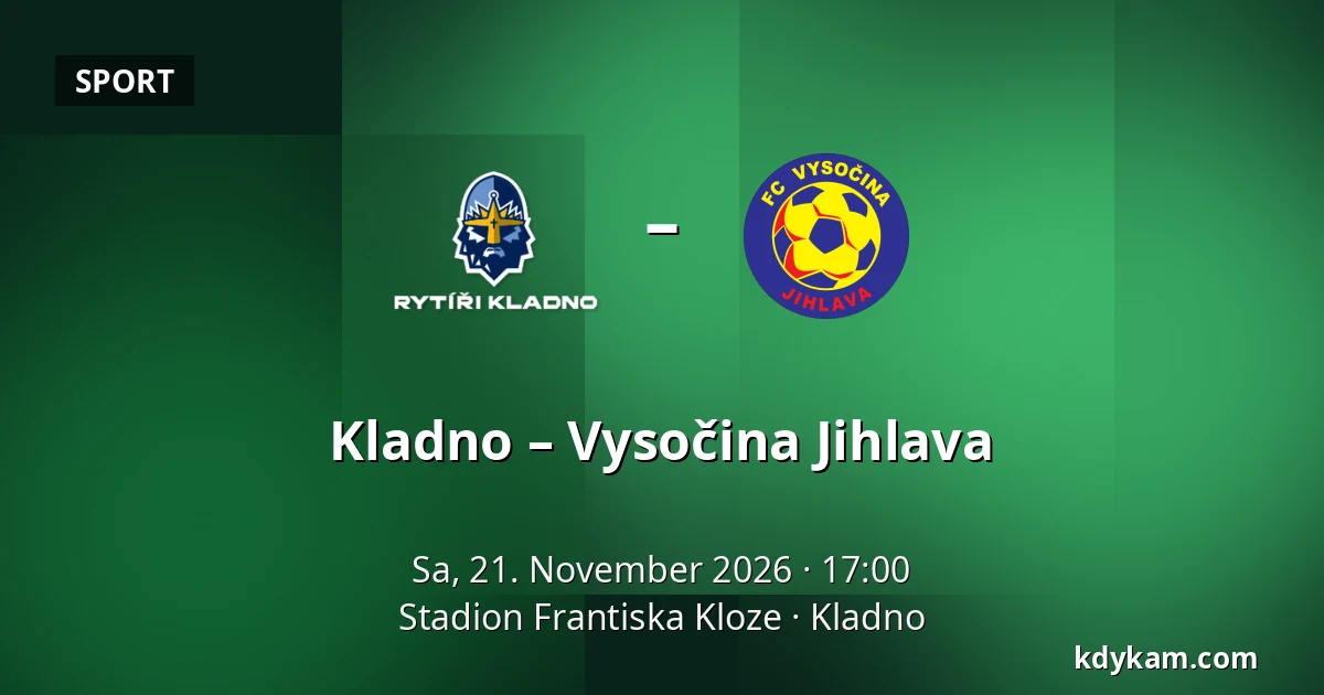 Kladno – Vysočina Jihlava — Stadion Frantiska Kloze, Kladno