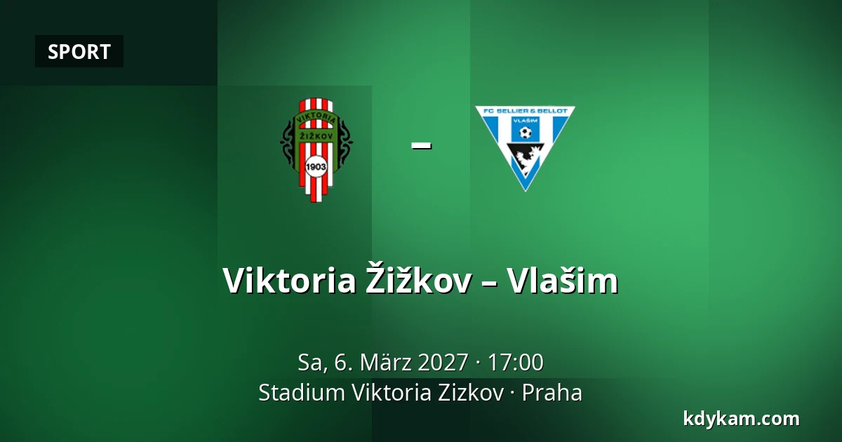 Viktoria Žižkov – Vlašim — Stadium Viktoria Zizkov, Prag