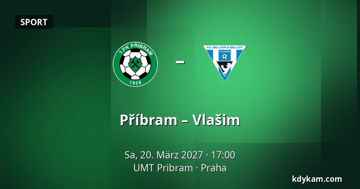 Příbram – Vlašim — UMT Pribram, Prag
