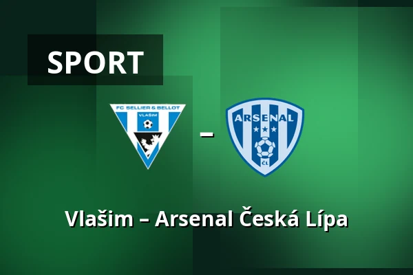 Vlašim – Arsenal Česká Lípa — Stadion v Kollarove ulici, Vlašim