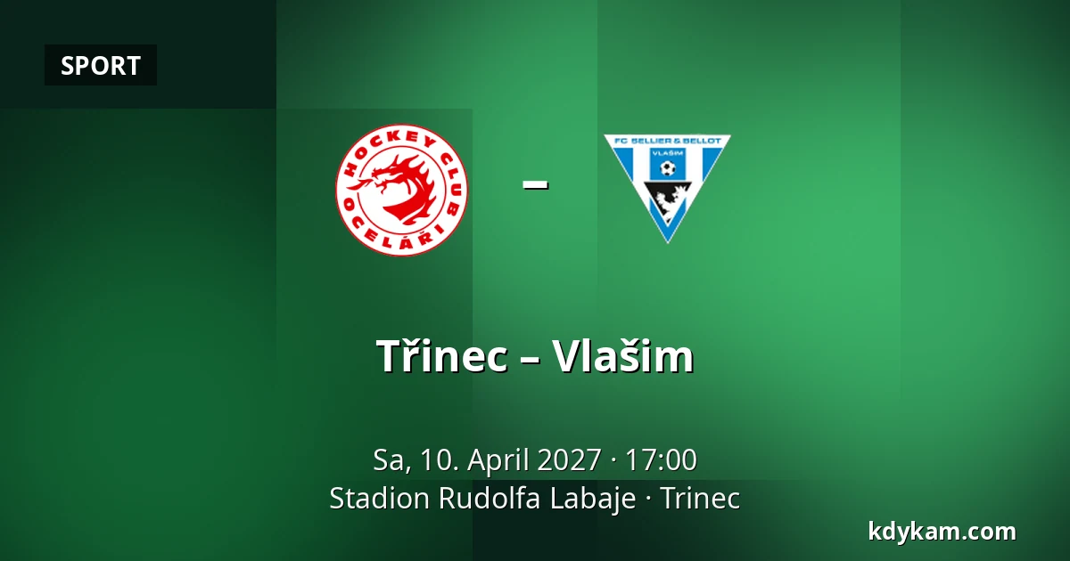 Třinec – Vlašim — Stadion Rudolfa Labaje, Trinec