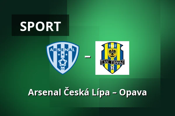 Arsenal Česká Lípa – Opava — Novy Bor Football Stadium, Prag