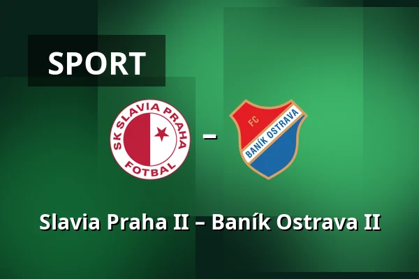 Slavia Praha II – Baník Ostrava II