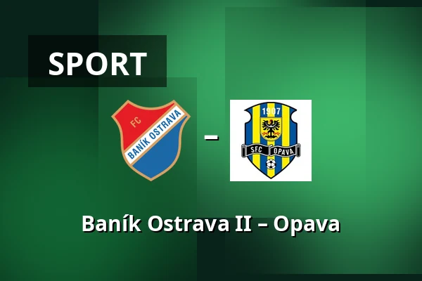 Baník Ostrava II – Opava — Mestsky stadion v Ostrave-Vitkovicich, Ostrau