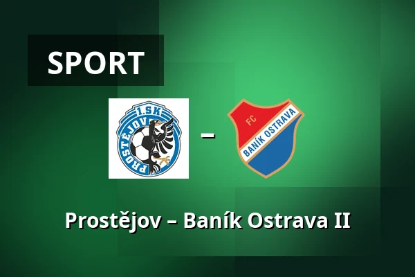 Prostějov – Baník Ostrava II — Stadion Za Mistnim nadrazim, Prostějov