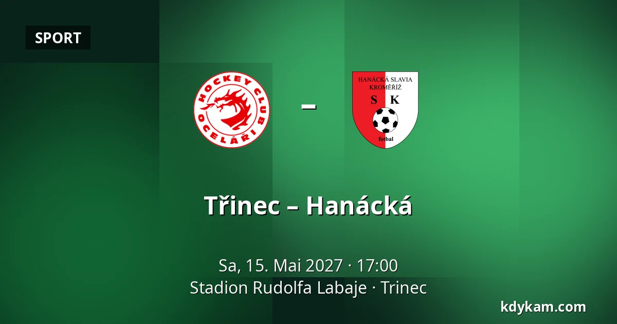 Třinec – Hanácká — Stadion Rudolfa Labaje, Trinec