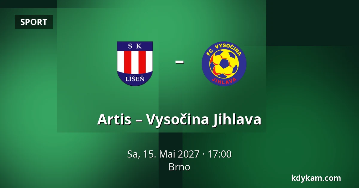 Artis – Vysočina Jihlava — Brünn