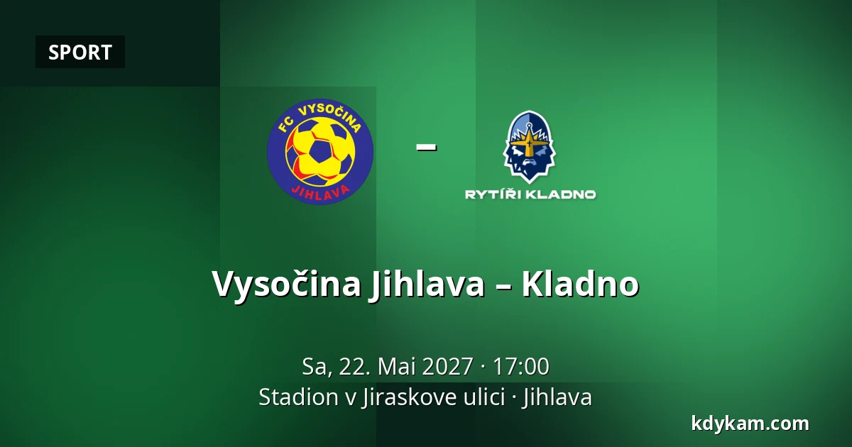 Vysočina Jihlava – Kladno — Stadion v Jiraskove ulici, Iglau