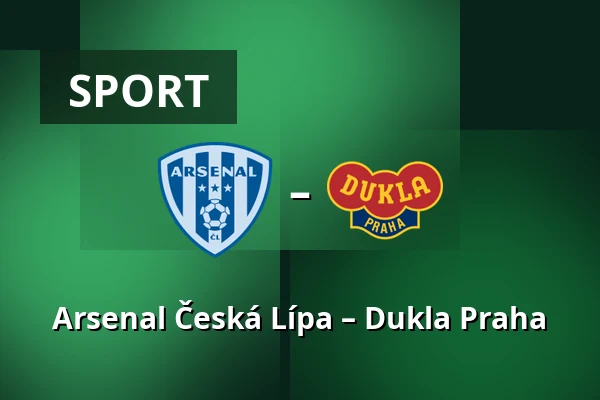 Arsenal Česká Lípa – Dukla Praha — Novy Bor Football Stadium, Prag