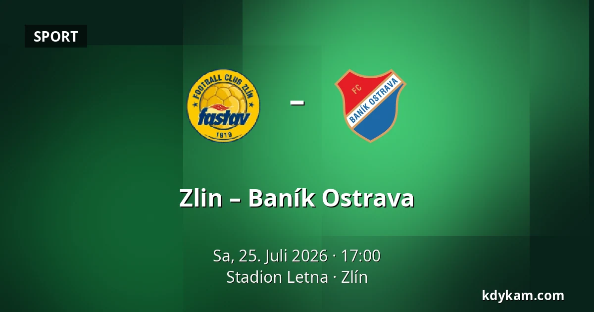 Zlin – Baník Ostrava — Stadion Letna, Zlin