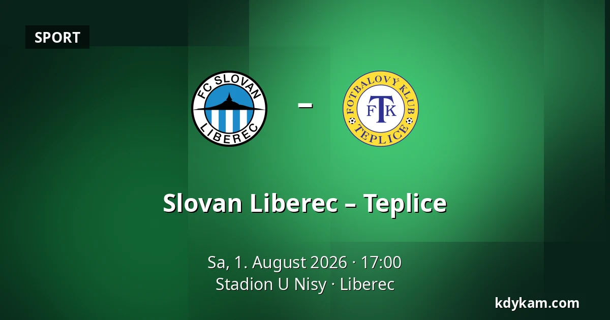 Slovan Liberec – Teplice — Stadion U Nisy, Liberec