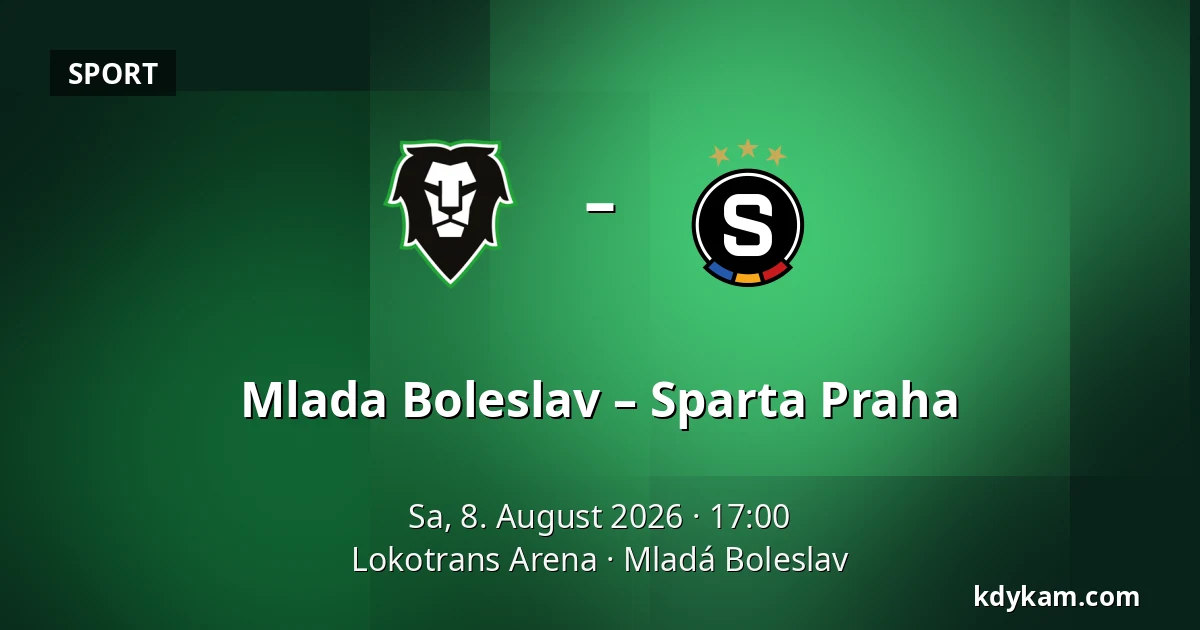 Mlada Boleslav – Sparta Praha — Lokotrans Arena, Mladá Boleslav