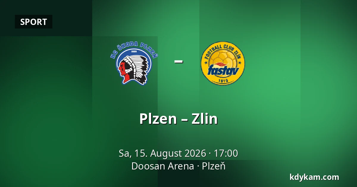 Plzen – Zlin — Doosan Arena, Plzeň
