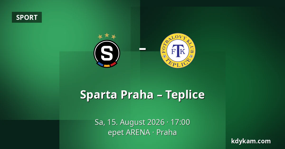 Sparta Praha – Teplice — epet ARENA, Prag