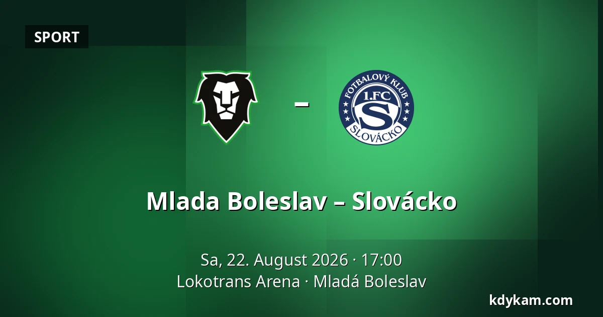 Mlada Boleslav – Slovácko — Lokotrans Arena, Mladá Boleslav