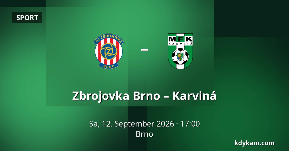 Zbrojovka Brno – Karviná — Brünn