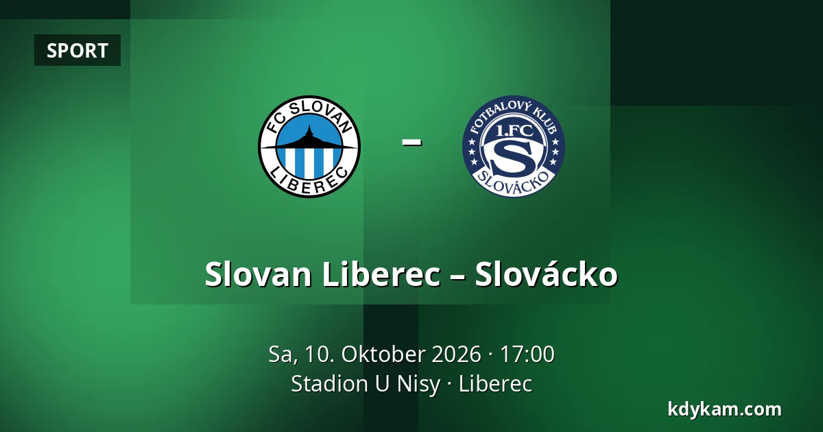 Slovan Liberec – Slovácko — Stadion U Nisy, Liberec