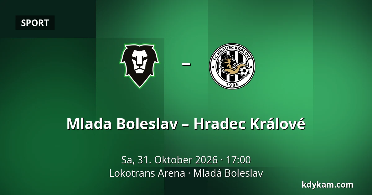Mlada Boleslav – Hradec Králové — Lokotrans Arena, Mladá Boleslav