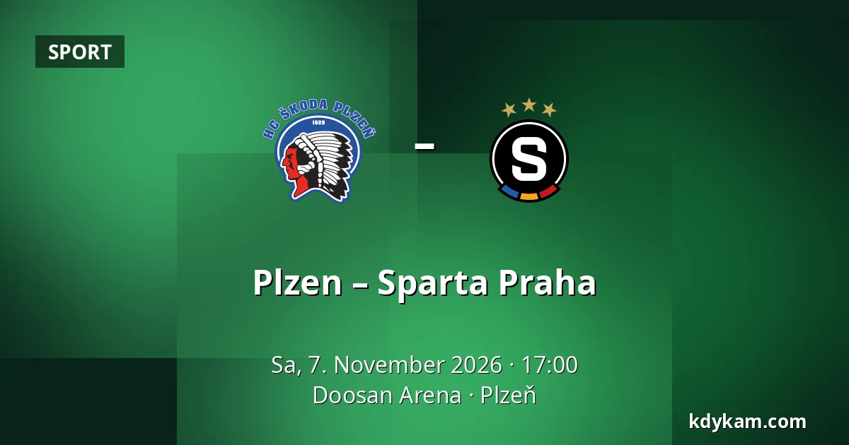 Plzen – Sparta Praha — Doosan Arena, Plzeň