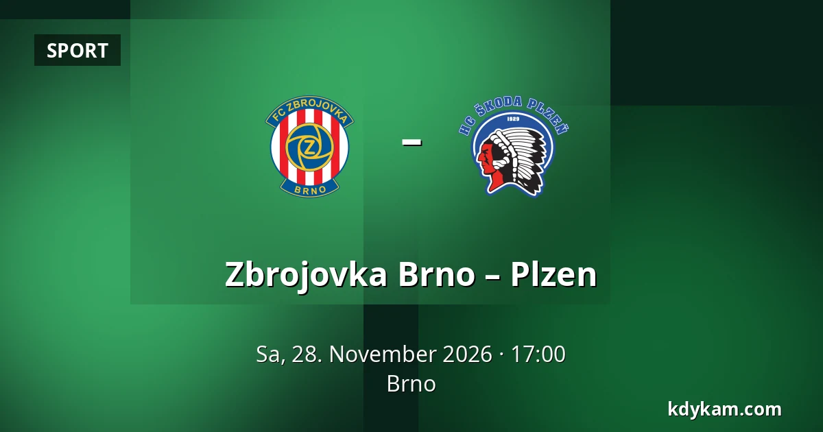Zbrojovka Brno – Plzen — Brünn