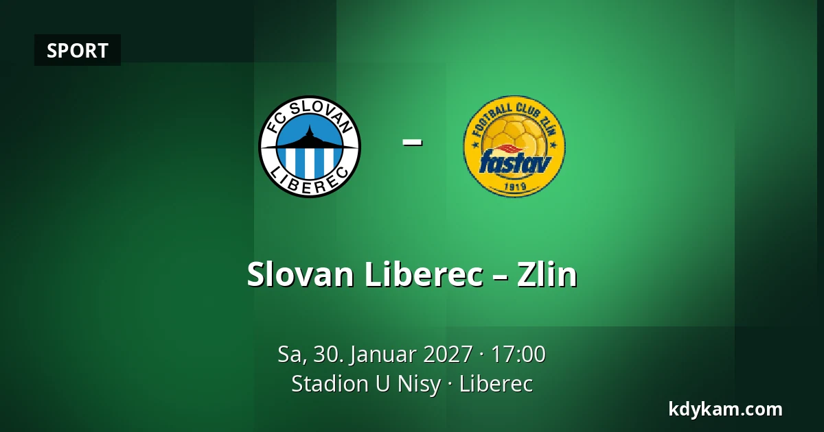 Slovan Liberec – Zlin — Stadion U Nisy, Liberec