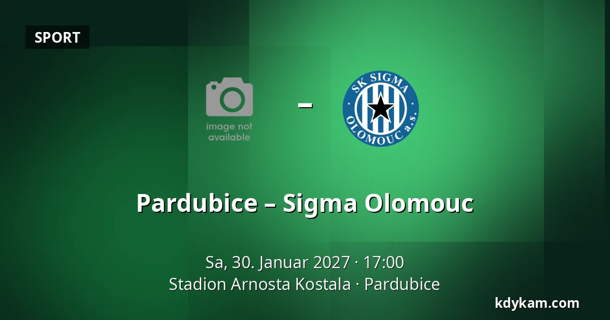Pardubice – Sigma Olomouc — Stadion Arnosta Kostala, Pardubice