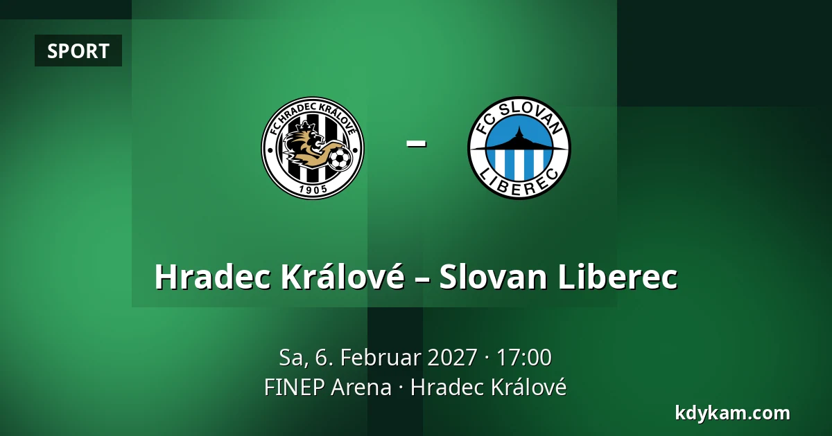 Hradec Králové – Slovan Liberec — FINEP Arena, Hradec Králové