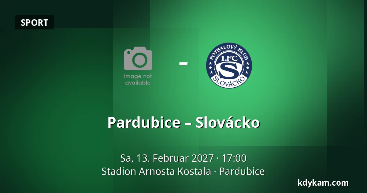 Pardubice – Slovácko — Stadion Arnosta Kostala, Pardubice