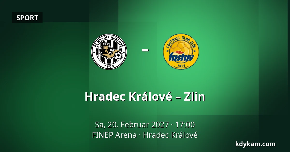 Hradec Králové – Zlin — FINEP Arena, Hradec Králové