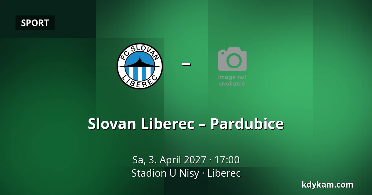 Slovan Liberec – Pardubice — Stadion U Nisy, Liberec