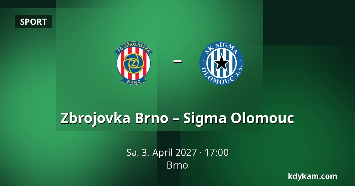 Zbrojovka Brno – Sigma Olomouc — Brünn