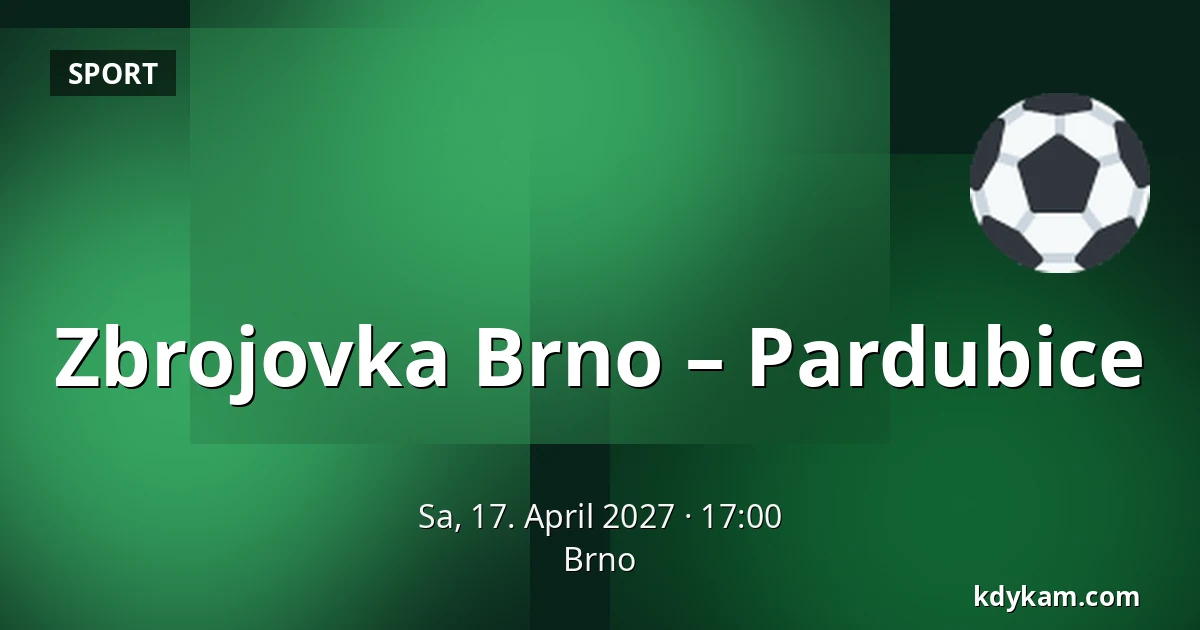 Zbrojovka Brno – Pardubice — Brünn