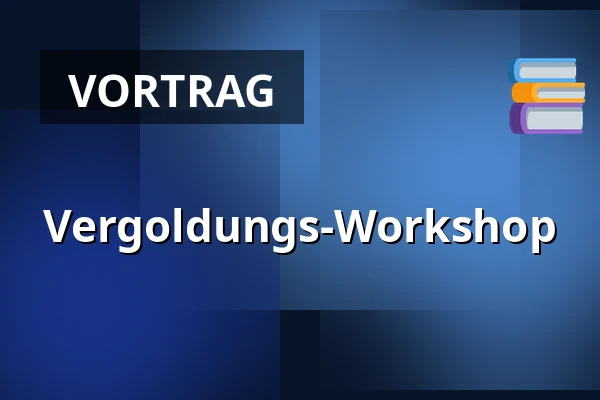 Vergoldungs-Workshop — Národní muzeum, Prag