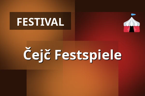 Čejč Festspiele — Areál vinných sklepů Pod Búdama, Čejč