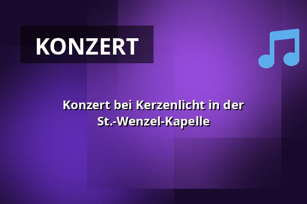 Konzert bei Kerzenlicht in der St.-Wenzel-Kapelle — Kostel sv. Mikuláše, Znojmo