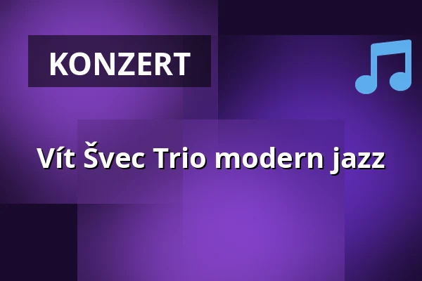 Vít Švec Trio modern jazz — Agharta Jazz Zentrum, Prag