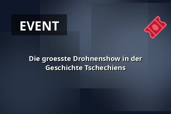 Die groesste Drohnenshow in der Geschichte Tschechiens — Karlsbad